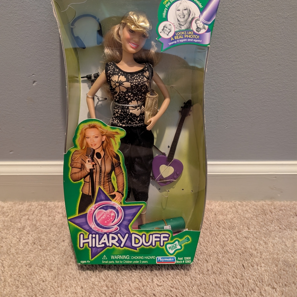 2003 NEW HILARY DUFF PLAYMATES ROCK STAR CUTE DOLL